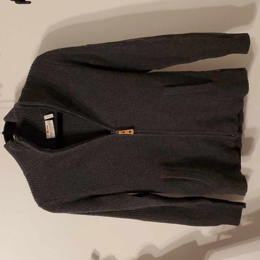 Fjallraven Women's Zip Sweater, S, Grey